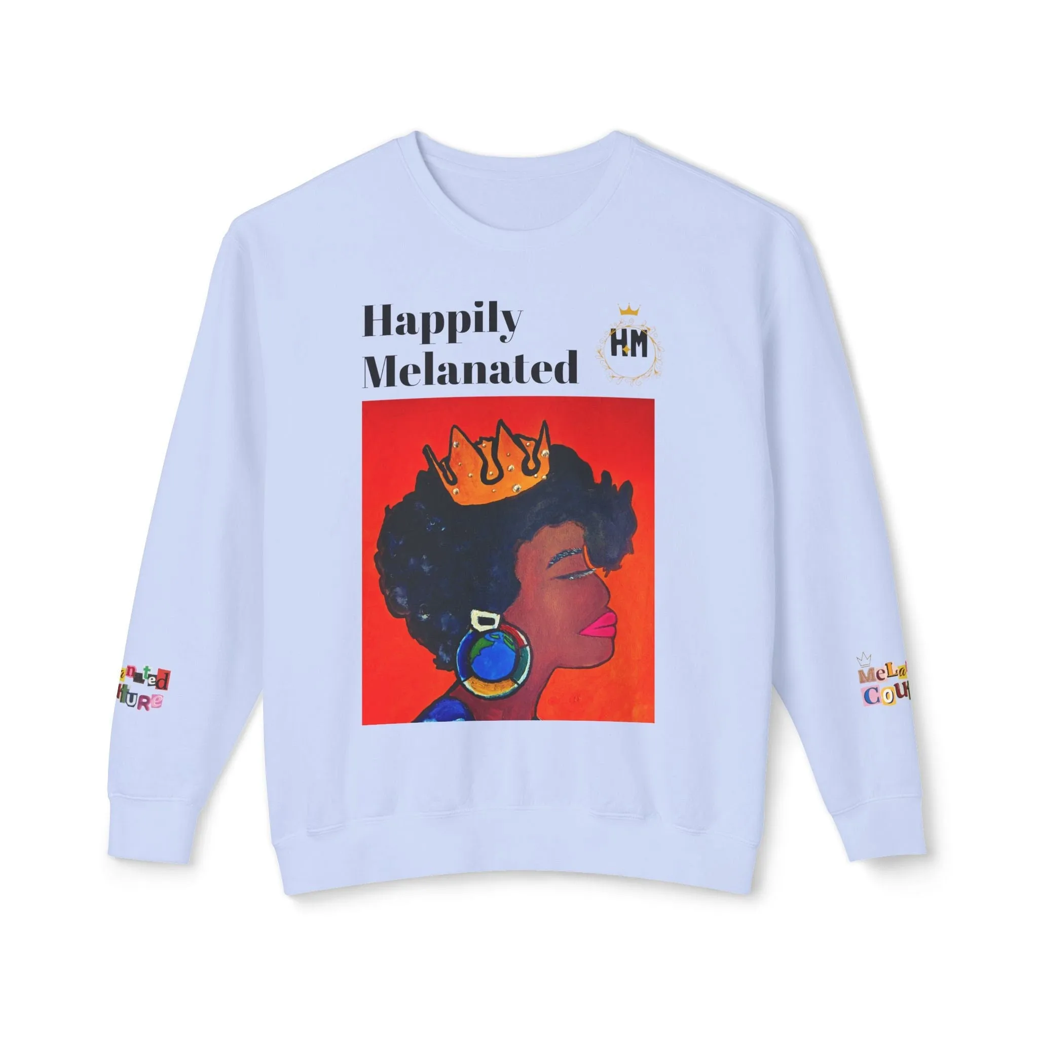 Beautiful Unisex Lightweight Crewneck Sweatshirt, Multiple Sizes, Wearable Art