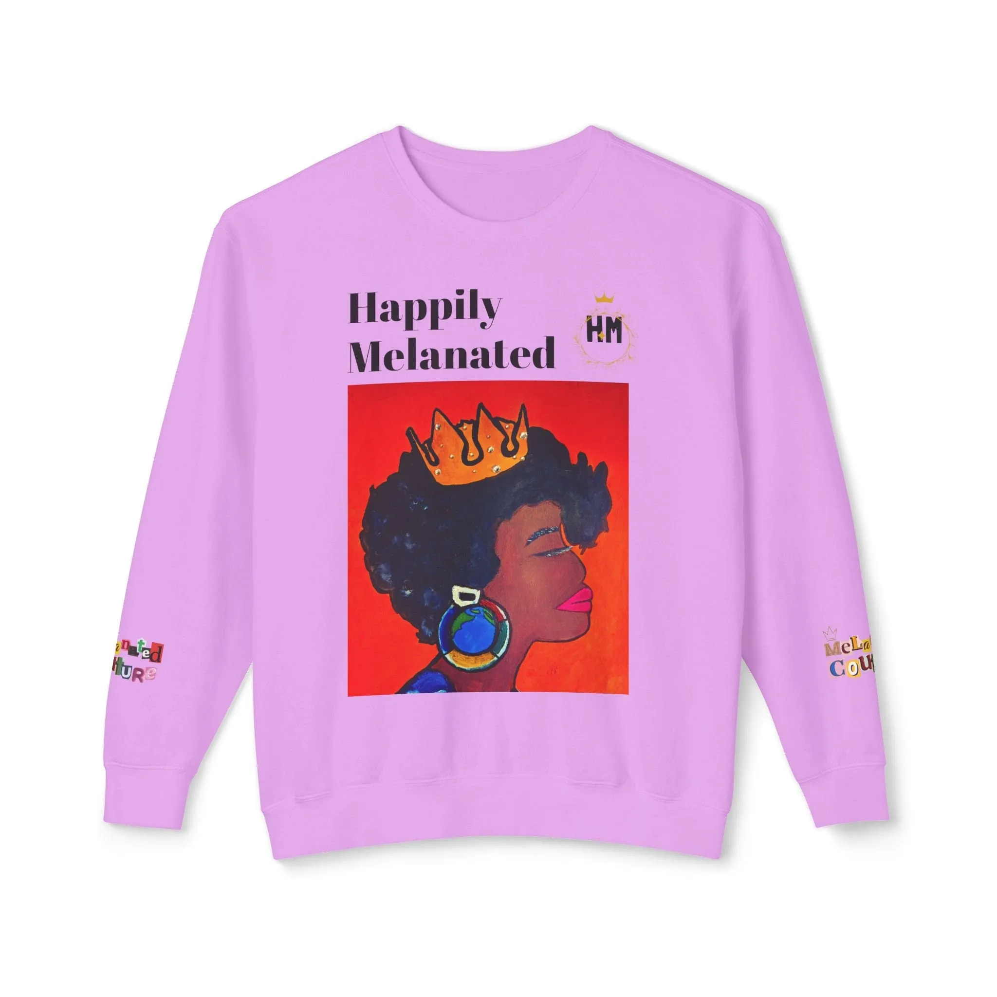 Beautiful Unisex Lightweight Crewneck Sweatshirt, Multiple Sizes, Wearable Art