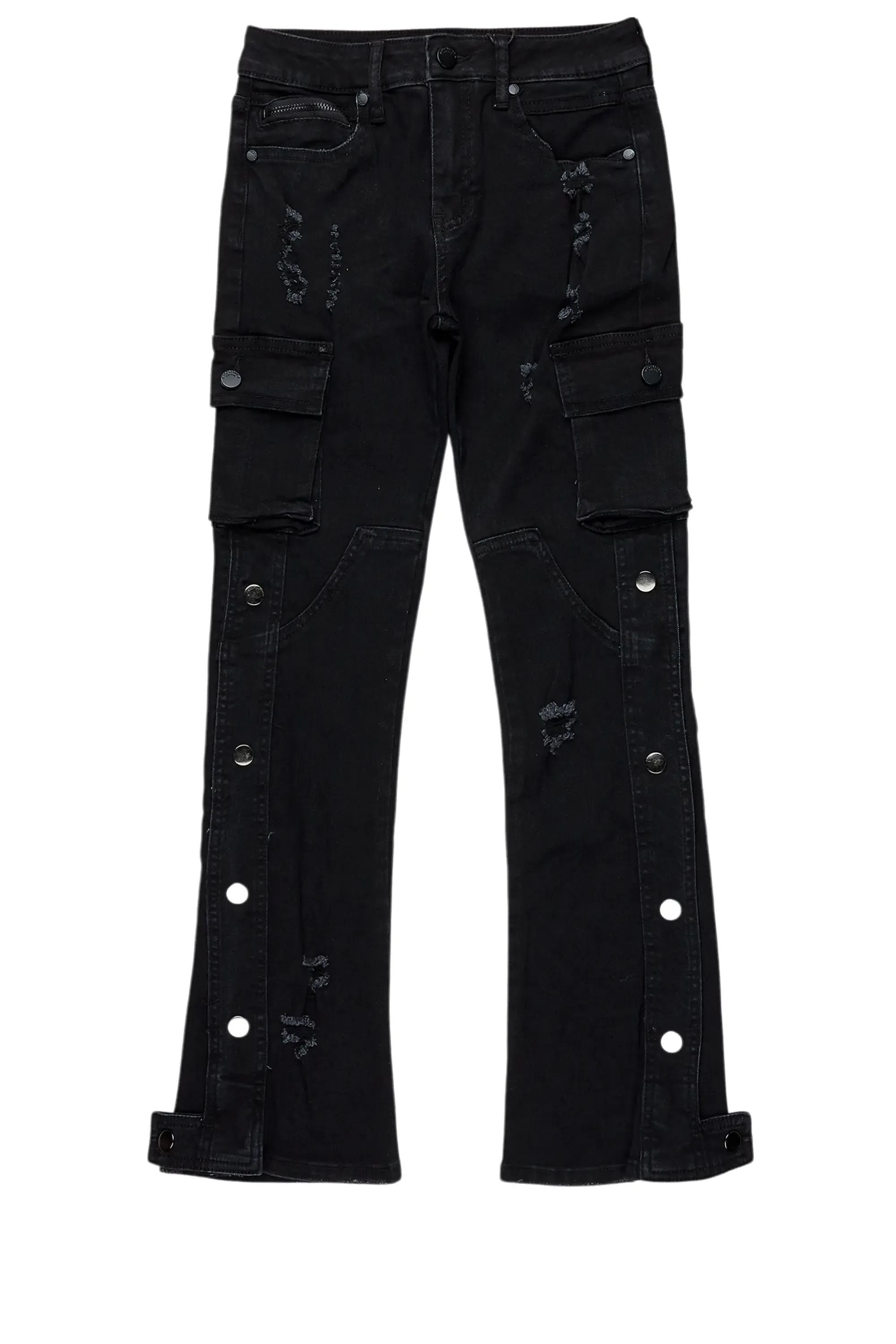 Boys Kuiper Black Baggy Fit Jean