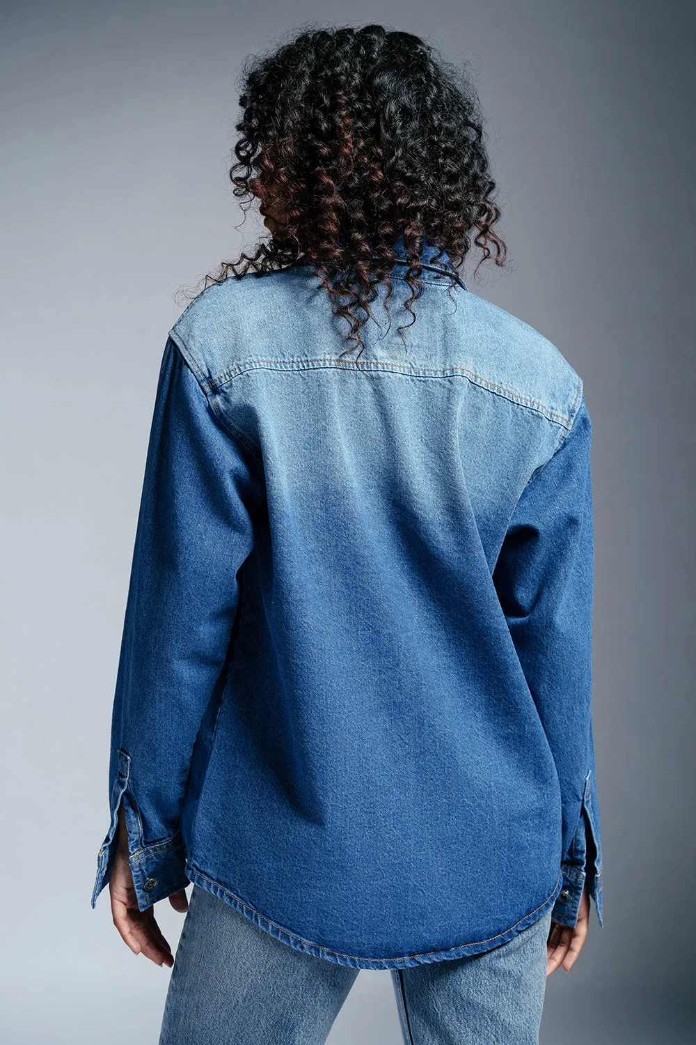 Chrome Blue Women's Denim Jacket