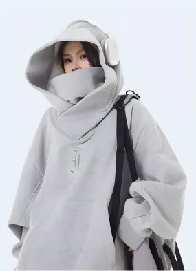 Cotton Women Techwear Hoodie