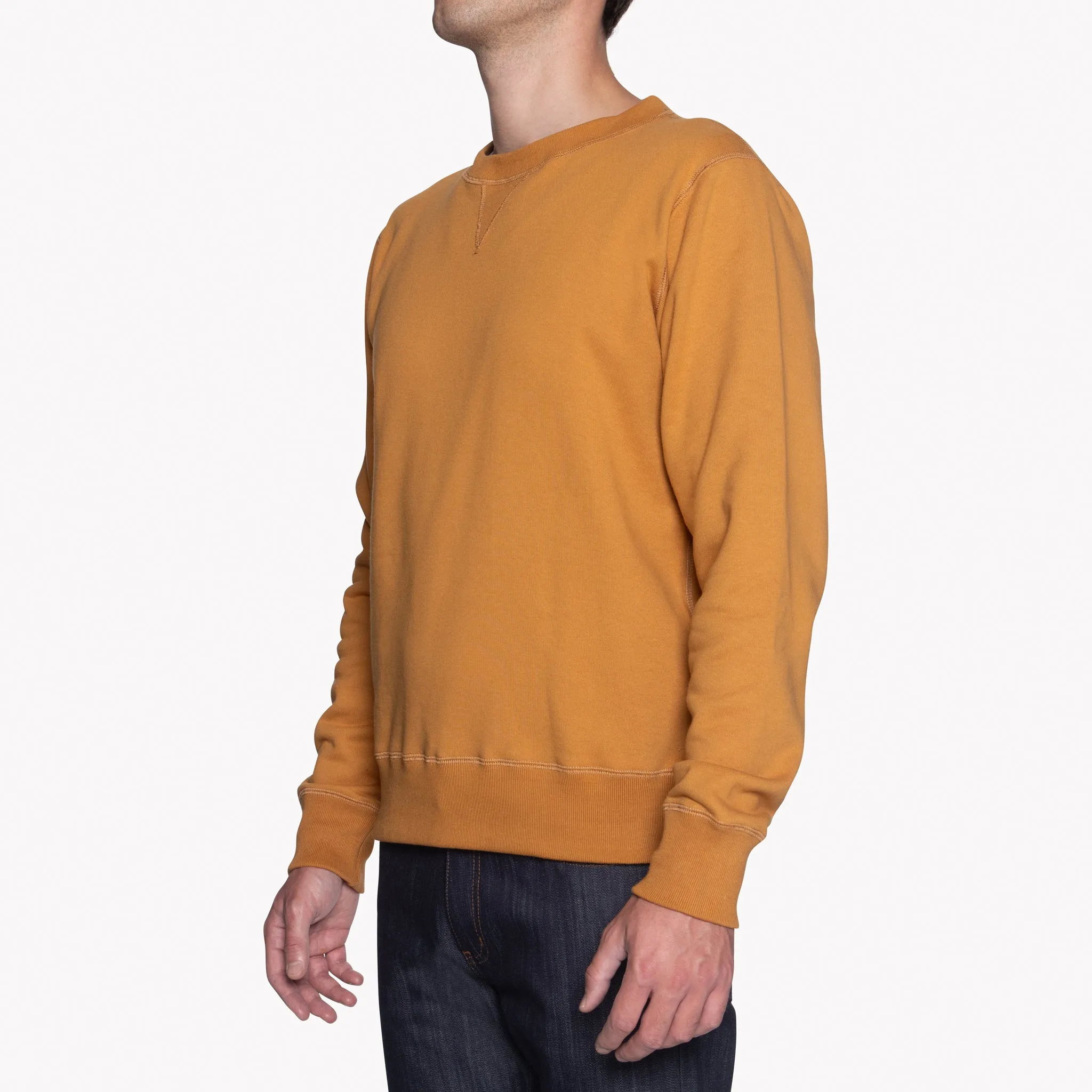 Crewneck - Heavyweight Terry - Amber