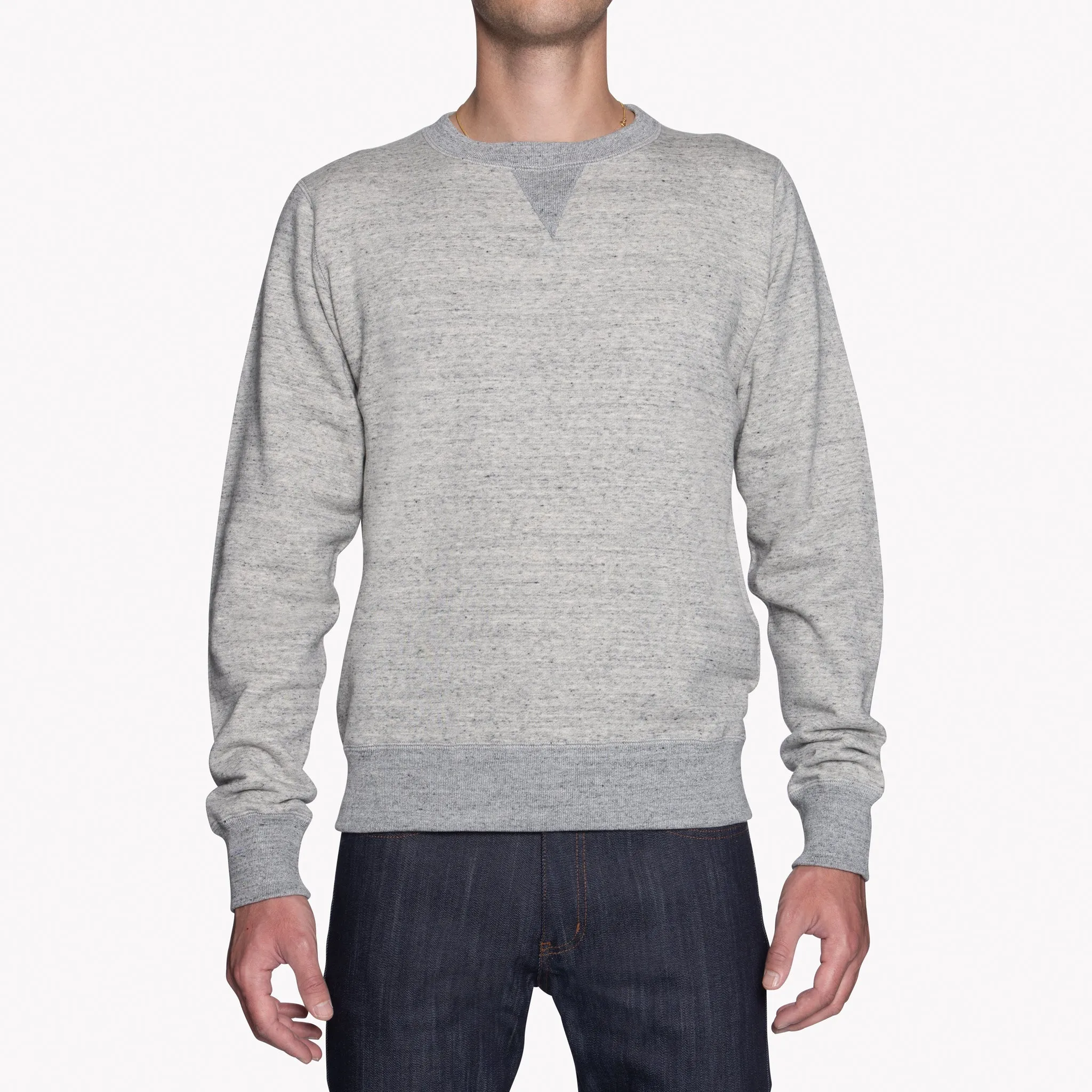 Crewneck - Heavyweight Terry - Grey