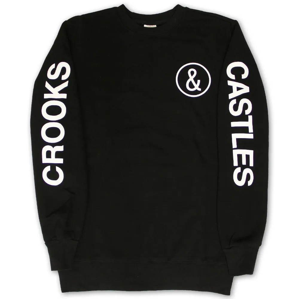 Crooks & Castles C and C Sweatshirt Black