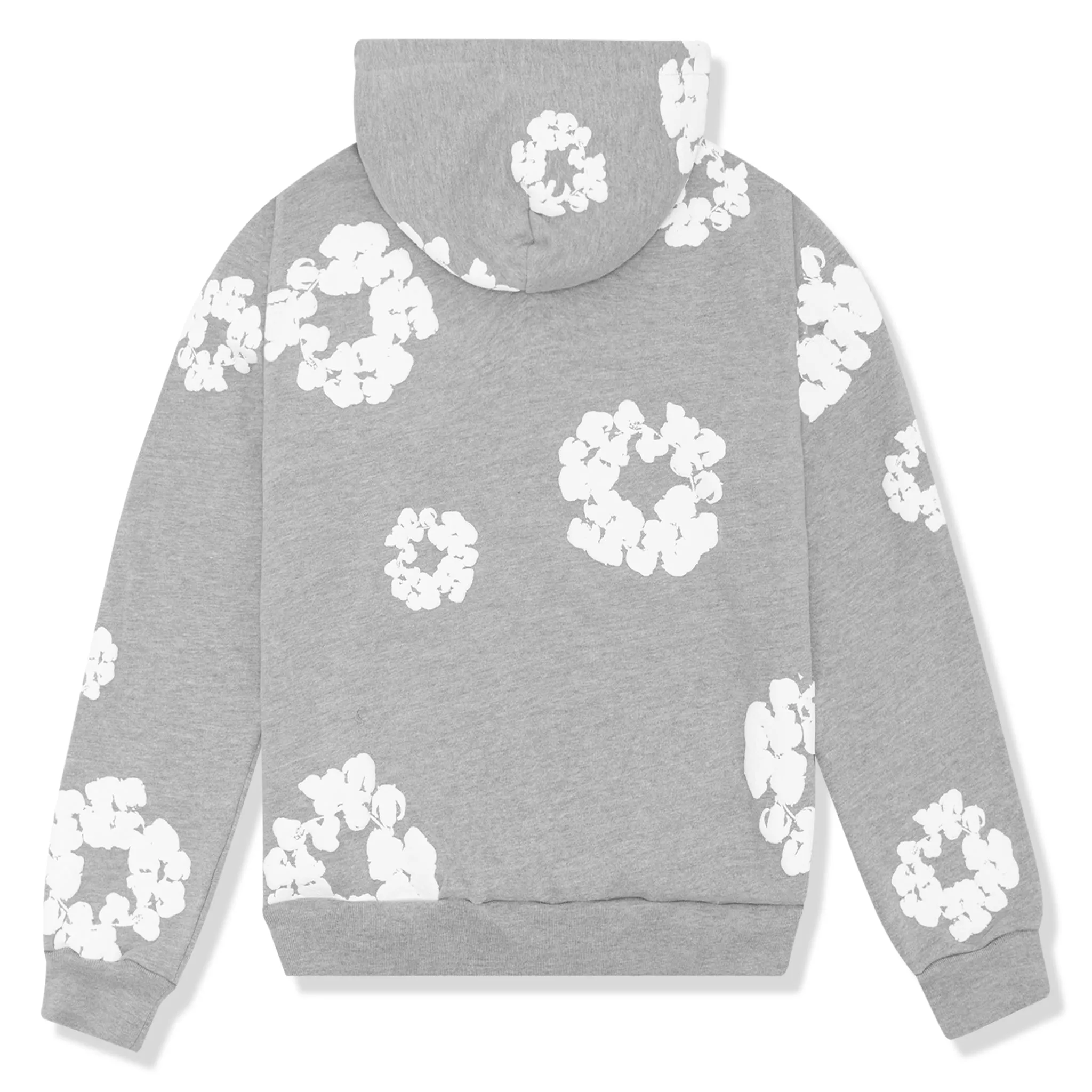 Denim Tears The Cotton Wreath Grey Hoodie