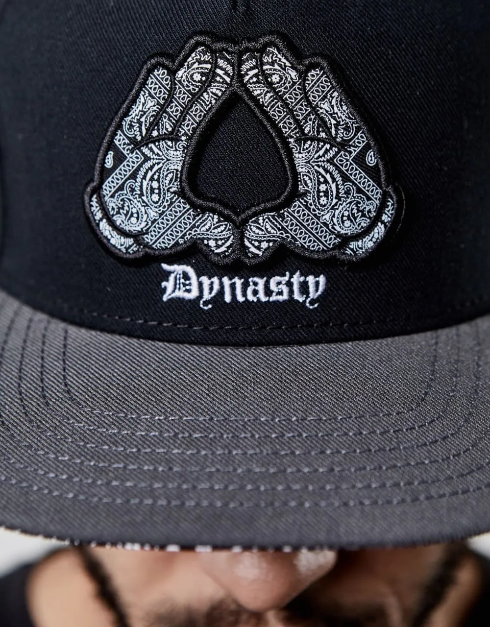 Dynasty Black Snapback Cap