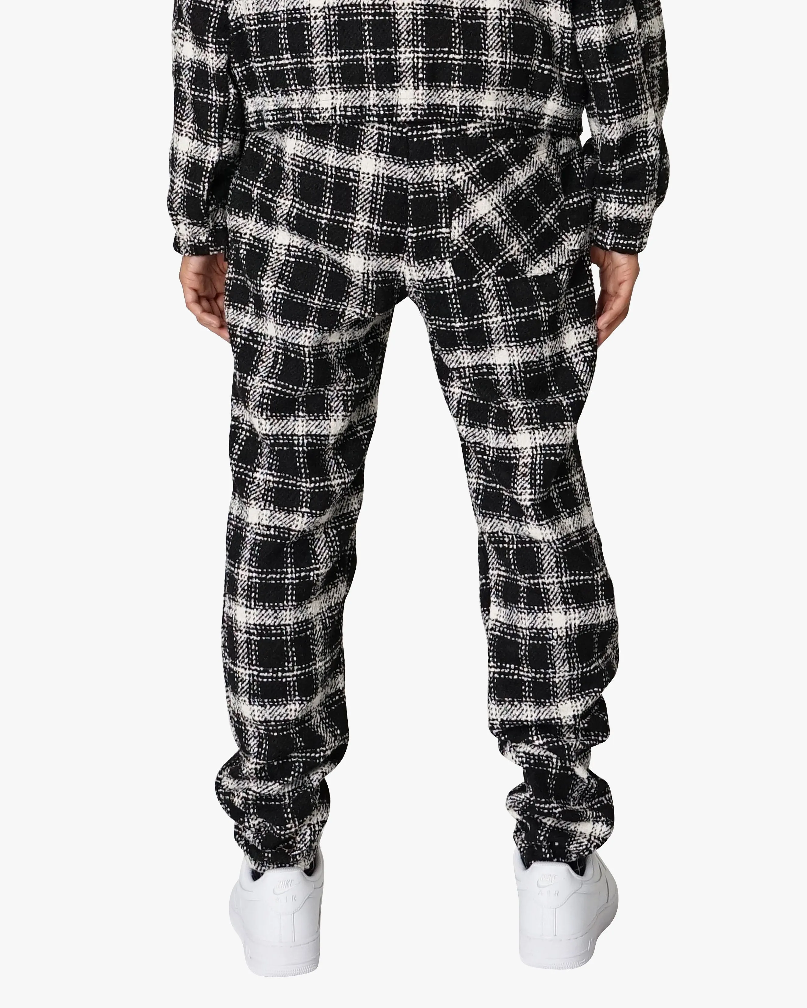 EPTM FLANNEL JOGGERS-BLACK