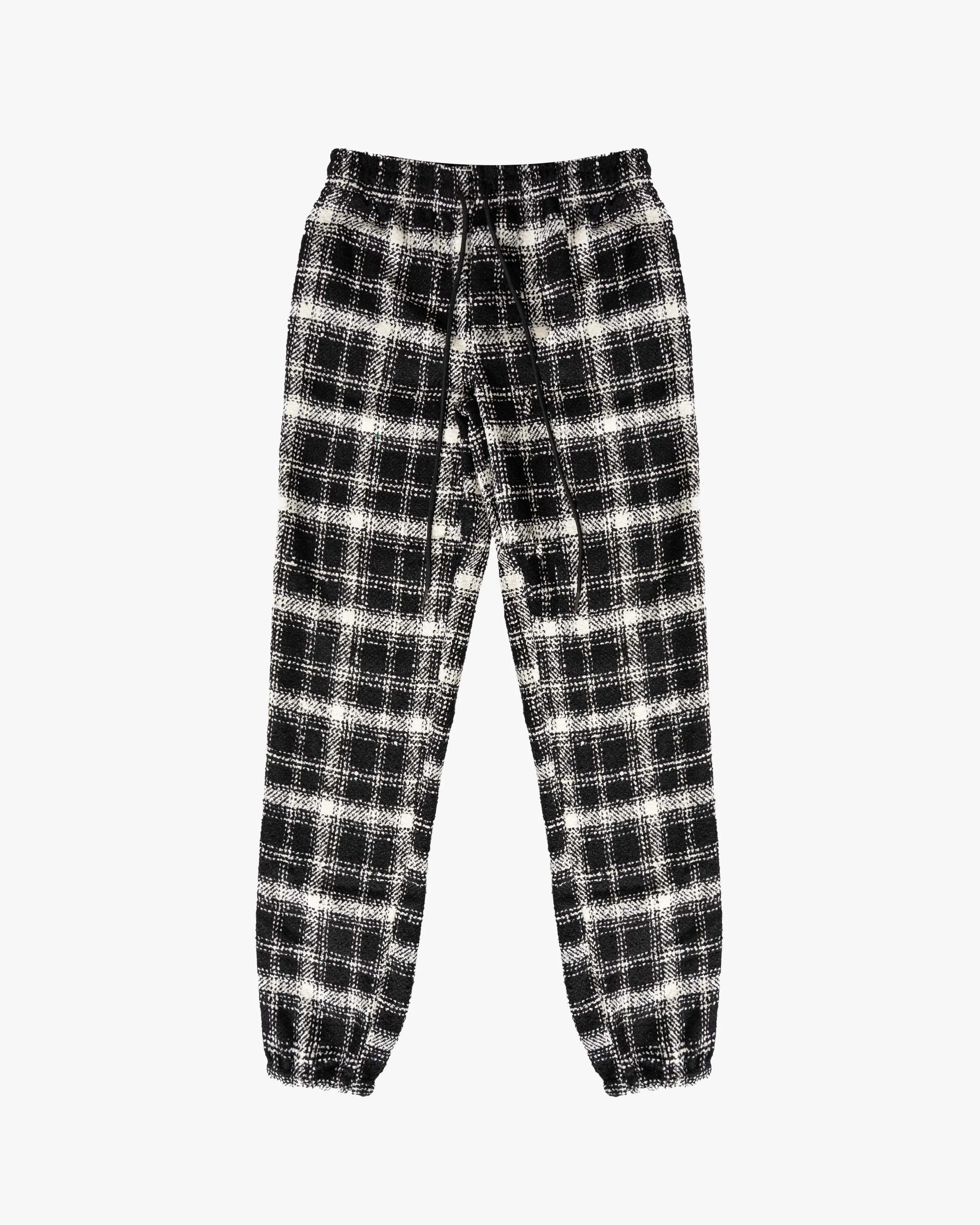 EPTM FLANNEL JOGGERS-BLACK