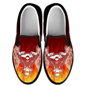 Fire Piston Slip Ons