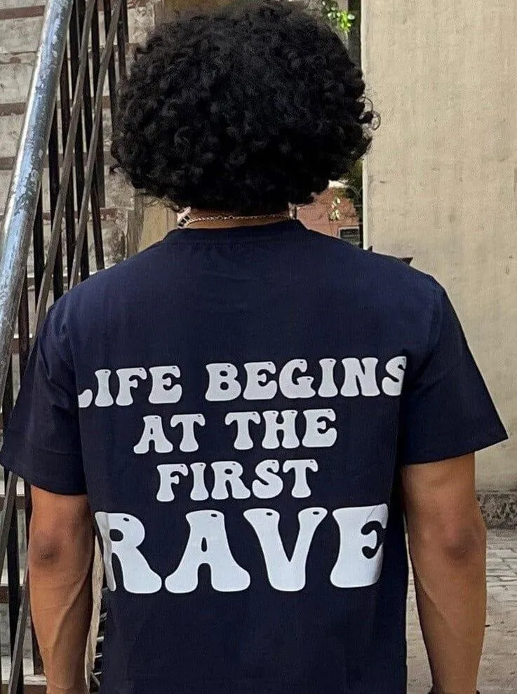 First Rave : Burger Bae Oversized  Tee For Men and Women