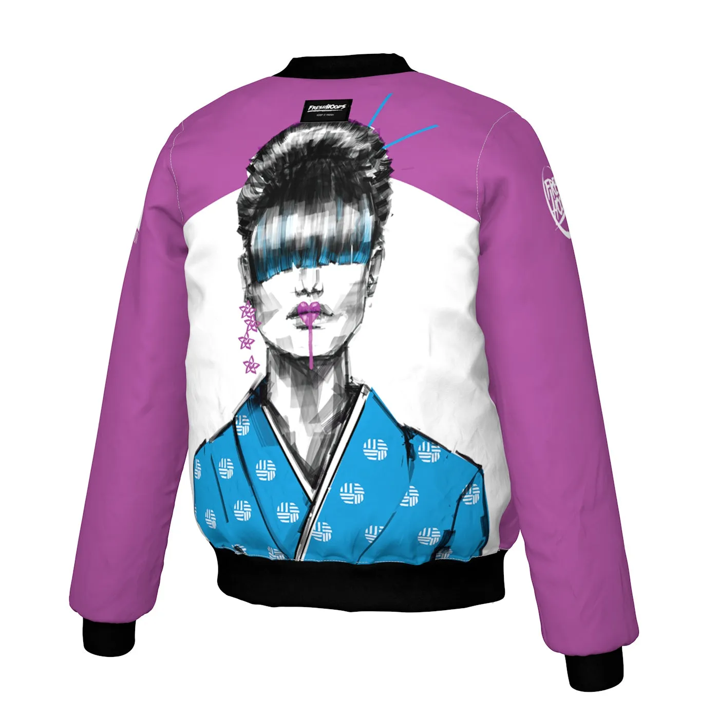 Geisha Heart Bomber Jacket