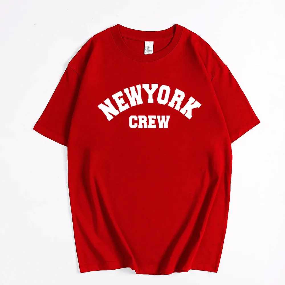 Girls cute oversized washed NY tees