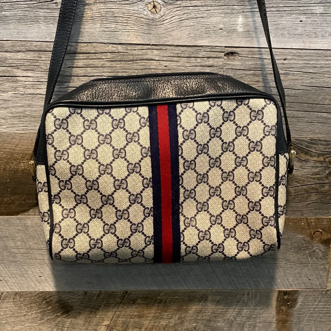 Gucci Vintage Ophidia GG Supreme Crossbody Bag