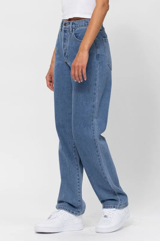 High Rise Dad Jeans