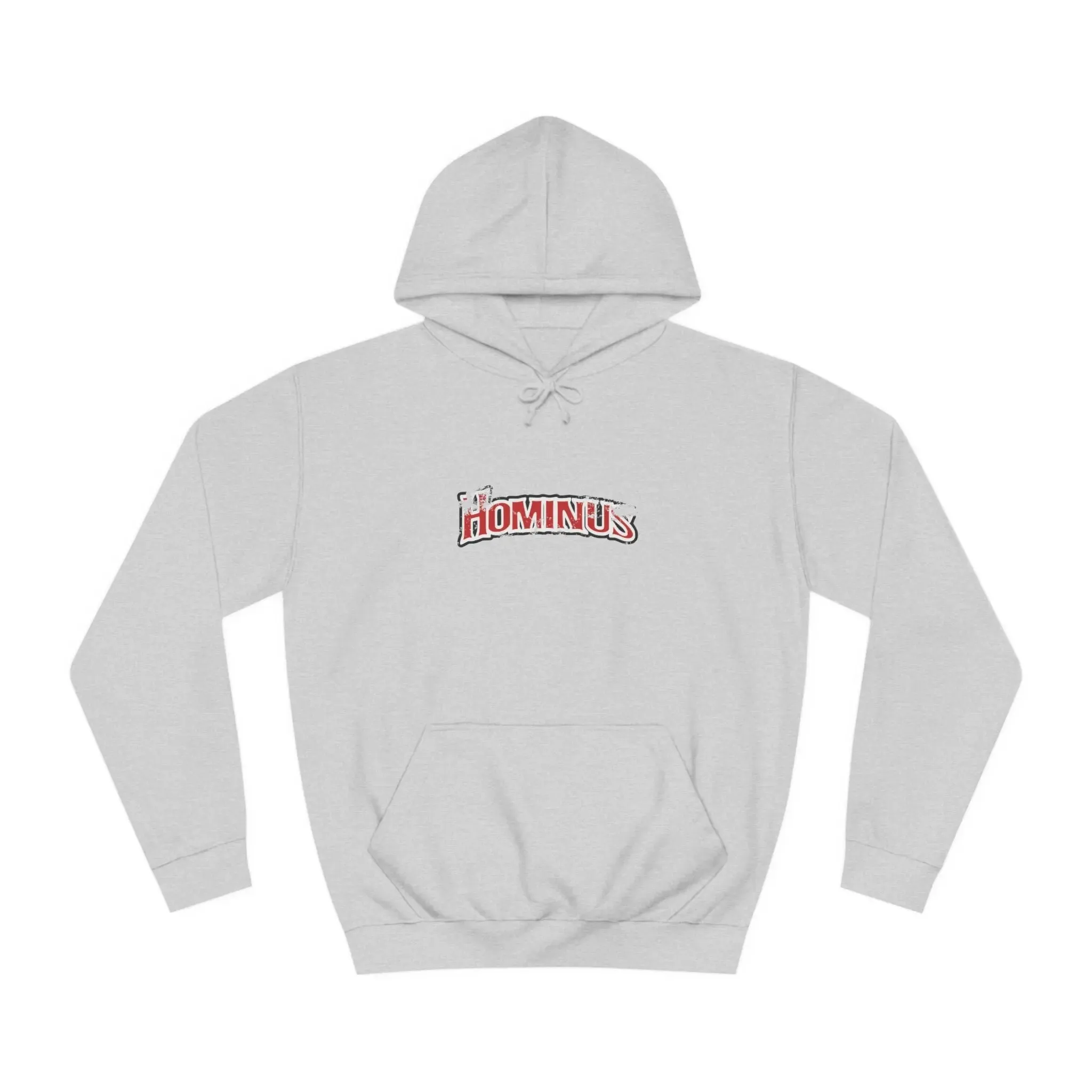 Hominus Denim BW Destroyed Logo Hoodie