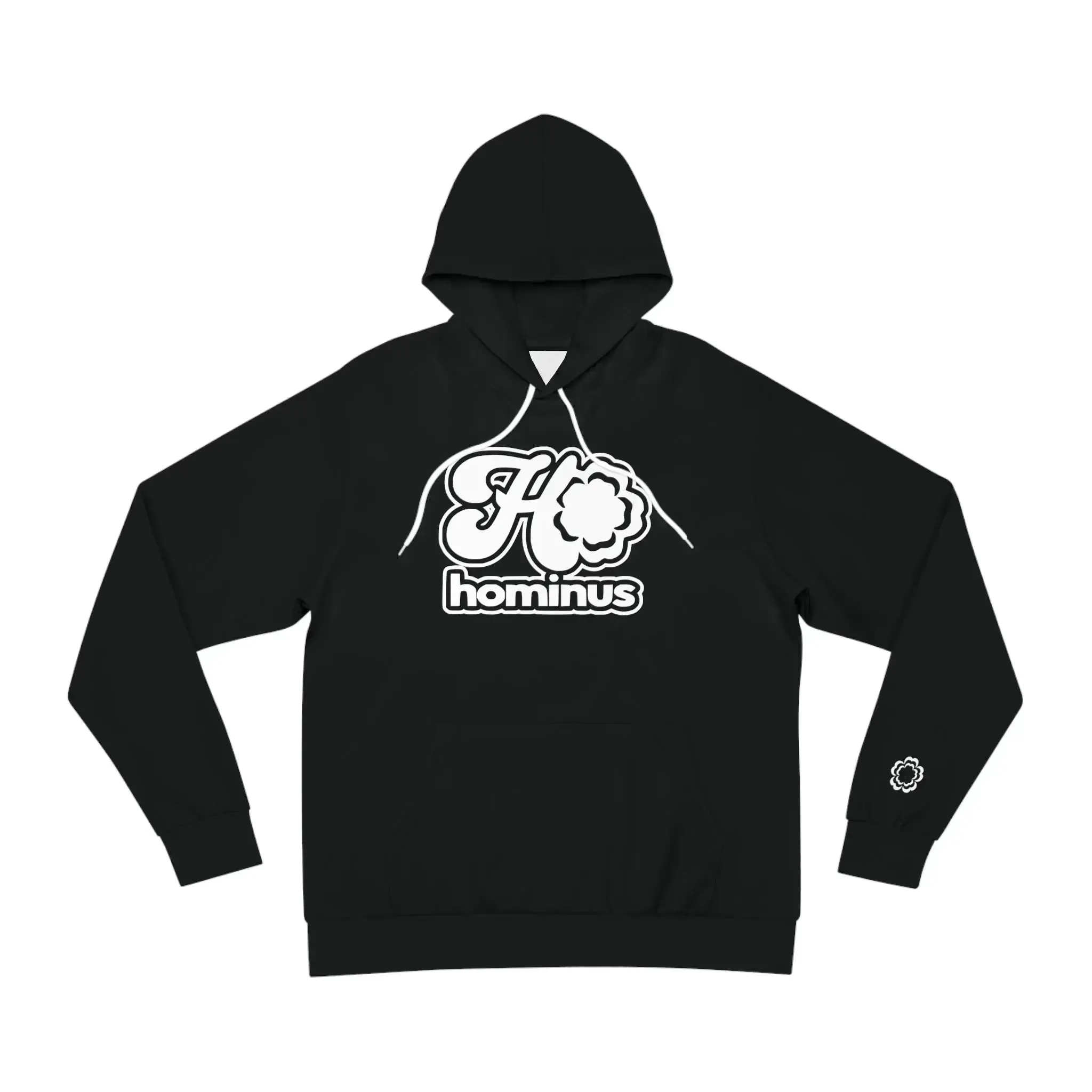 Hominus Denim Y2K Fashion Logo Hoodie