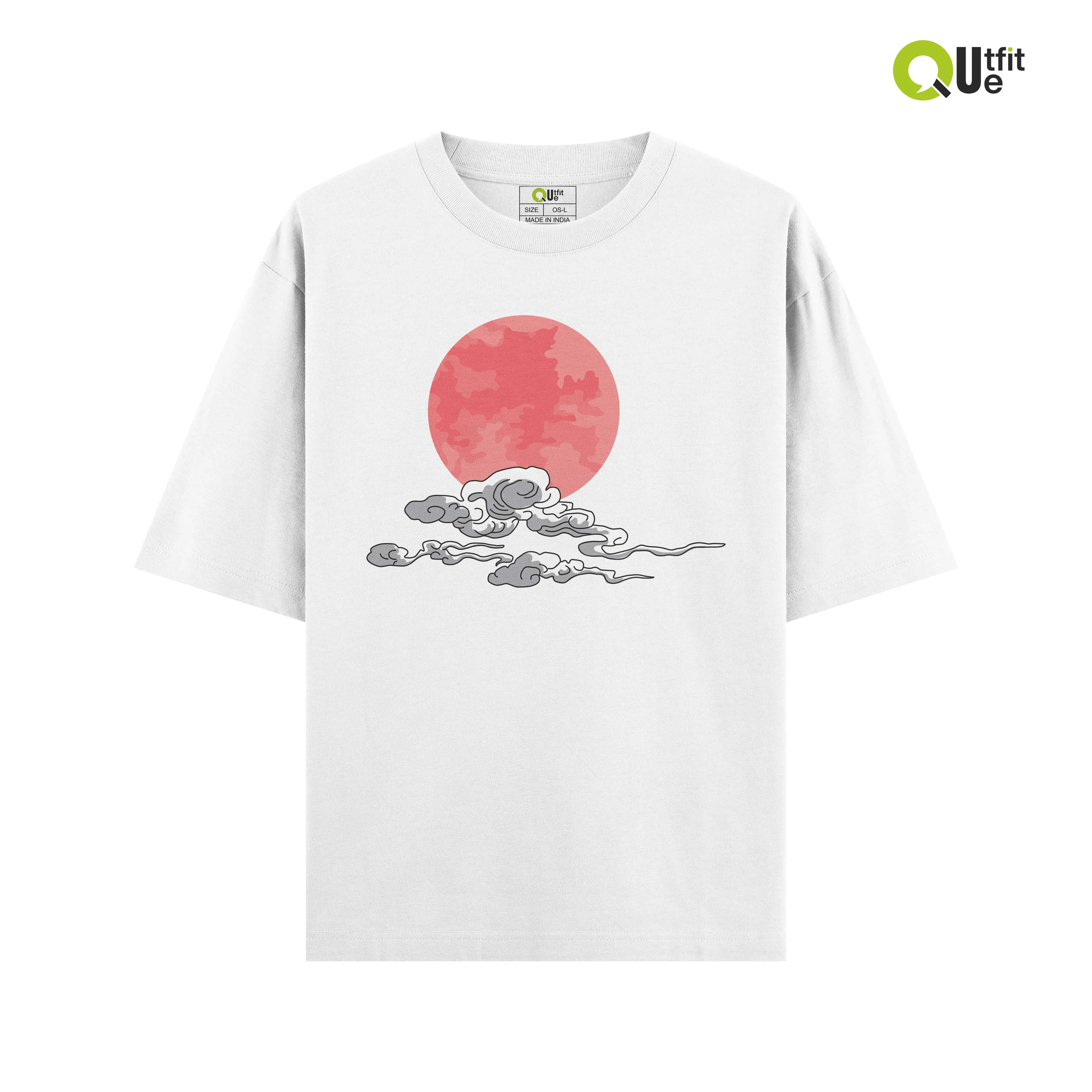 Japanise mountain  - Oversized T-Shirt