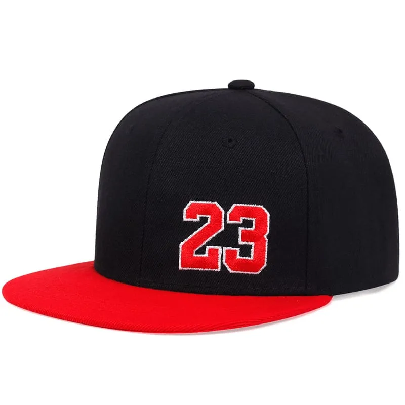 Jordan 23 Black Snapback Cap