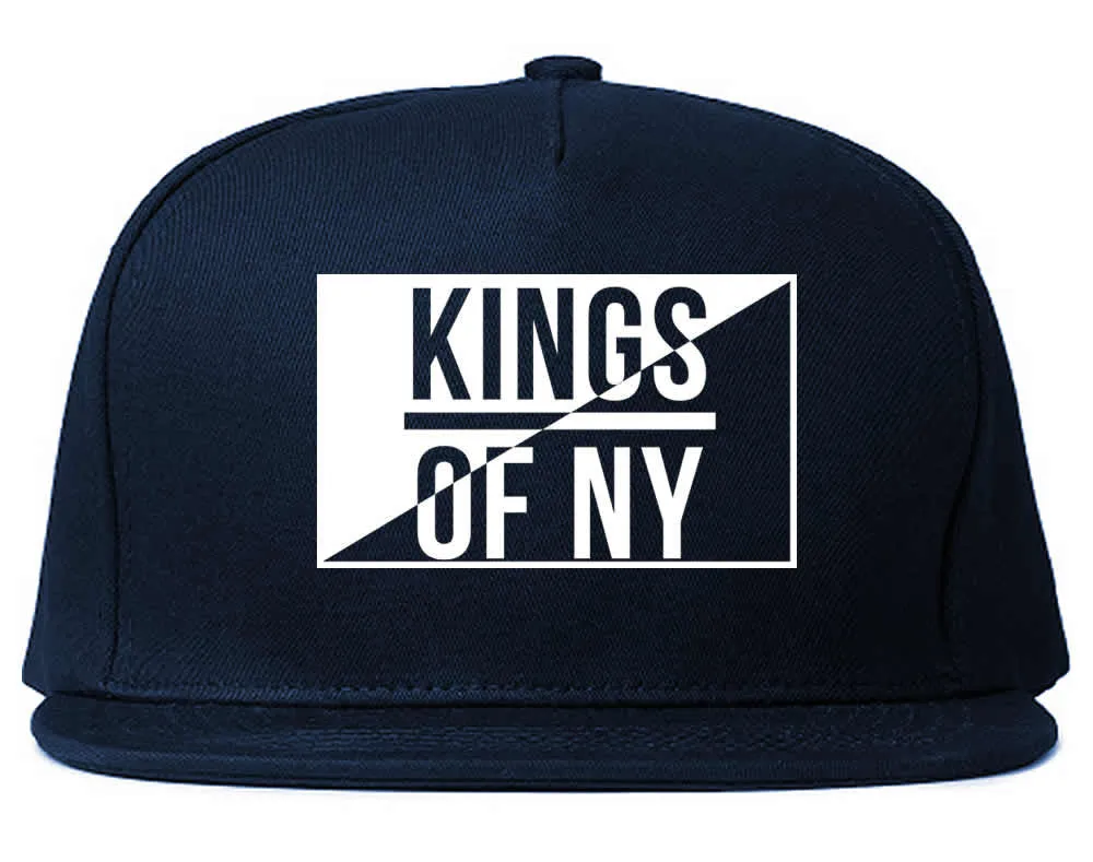 Kings Of NY Half Logo Snapback Hat Cap