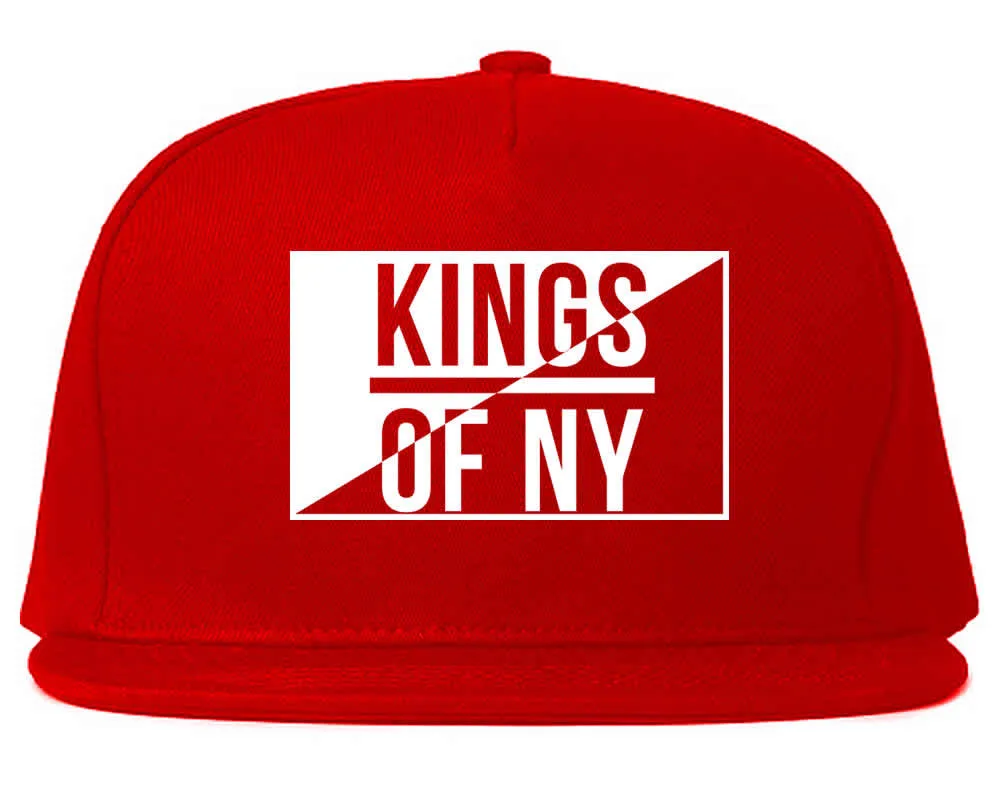 Kings Of NY Half Logo Snapback Hat Cap