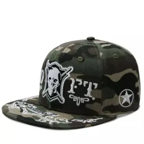 Kyoto JP Camouflage Snapback Cap