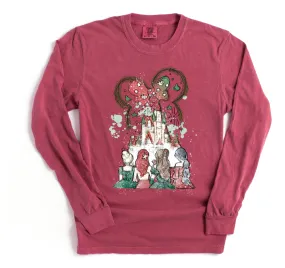 Magical Princess Christmas Long Sleeve Tee