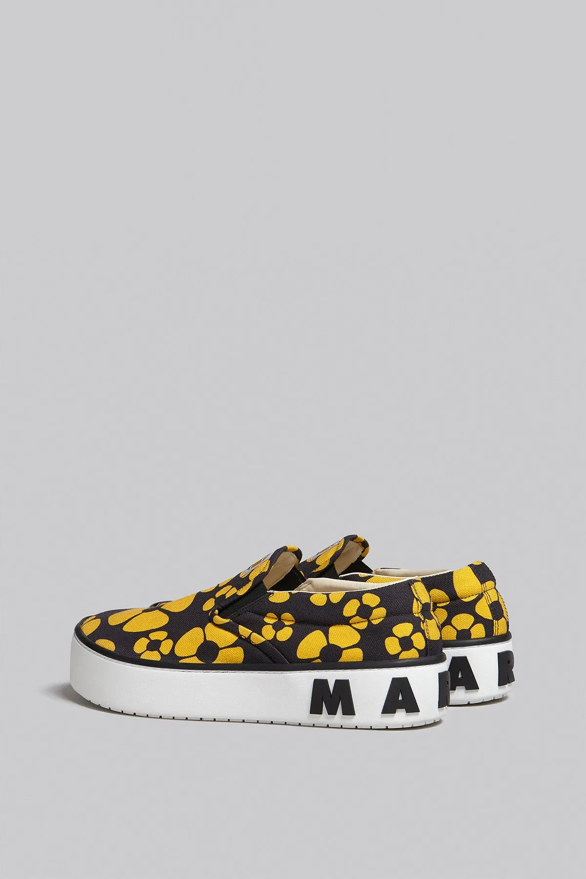 MARNI X CARHARTT | YELLOW FLOWER PAW SLIP ONS