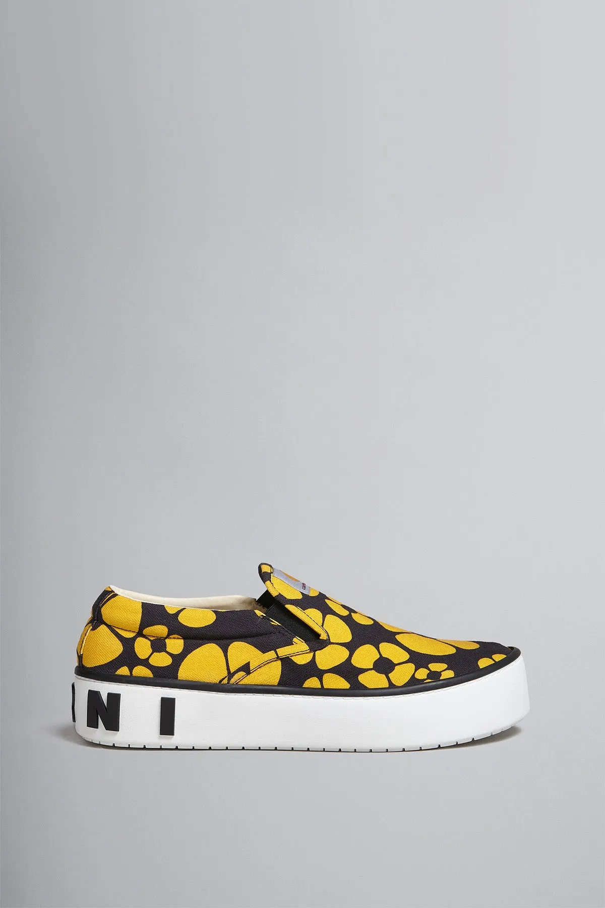 MARNI X CARHARTT | YELLOW FLOWER PAW SLIP ONS