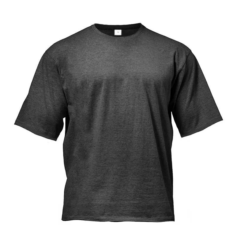 Men minimalist oversized fit t-shirt gym t-shirt loose t-shirt bodybuilding shirt