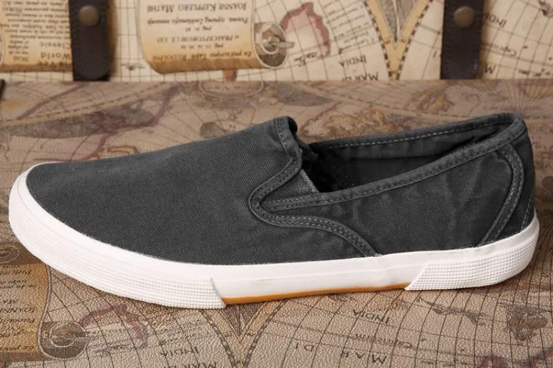 Men's Driving Canvas Shoes