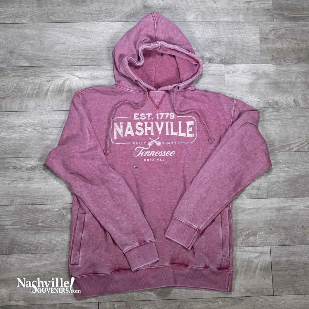 Nashville "Built Right Guitars" Hoodie