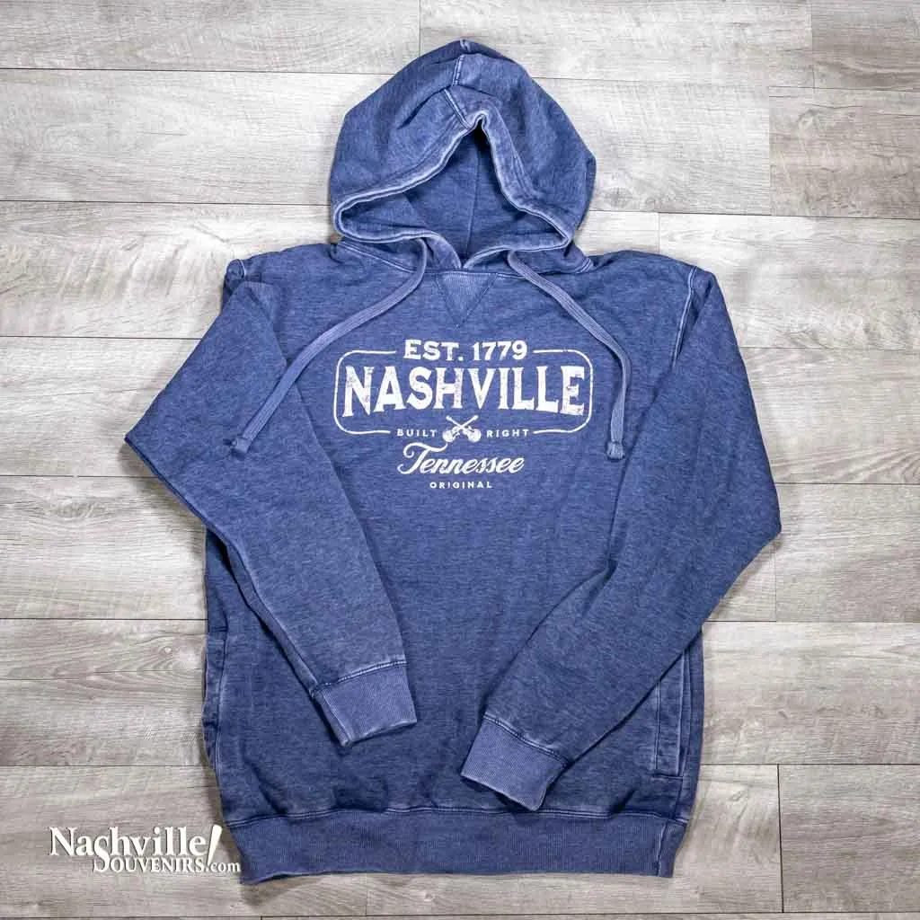 Nashville "Built Right Guitars" Hoodie