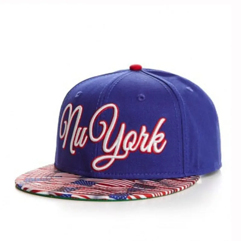 Nu York Blue Snapback Cap