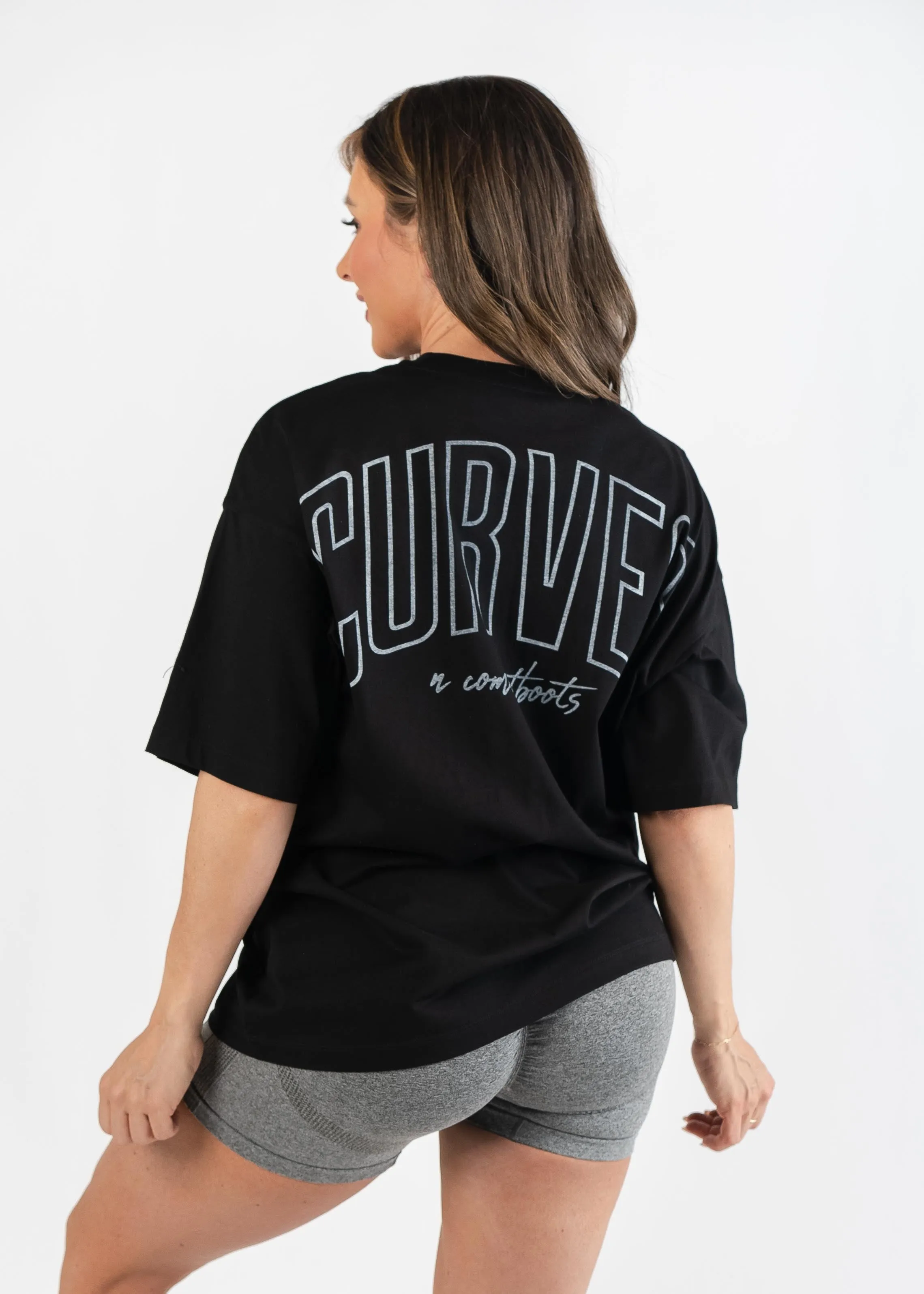 Oversized Tee | Black