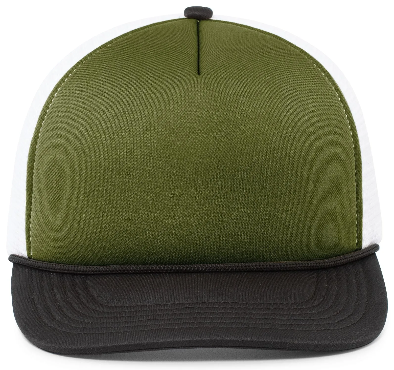 Pacific Headwear Foamie Fresh Trucker Cap - Moss/White/Black