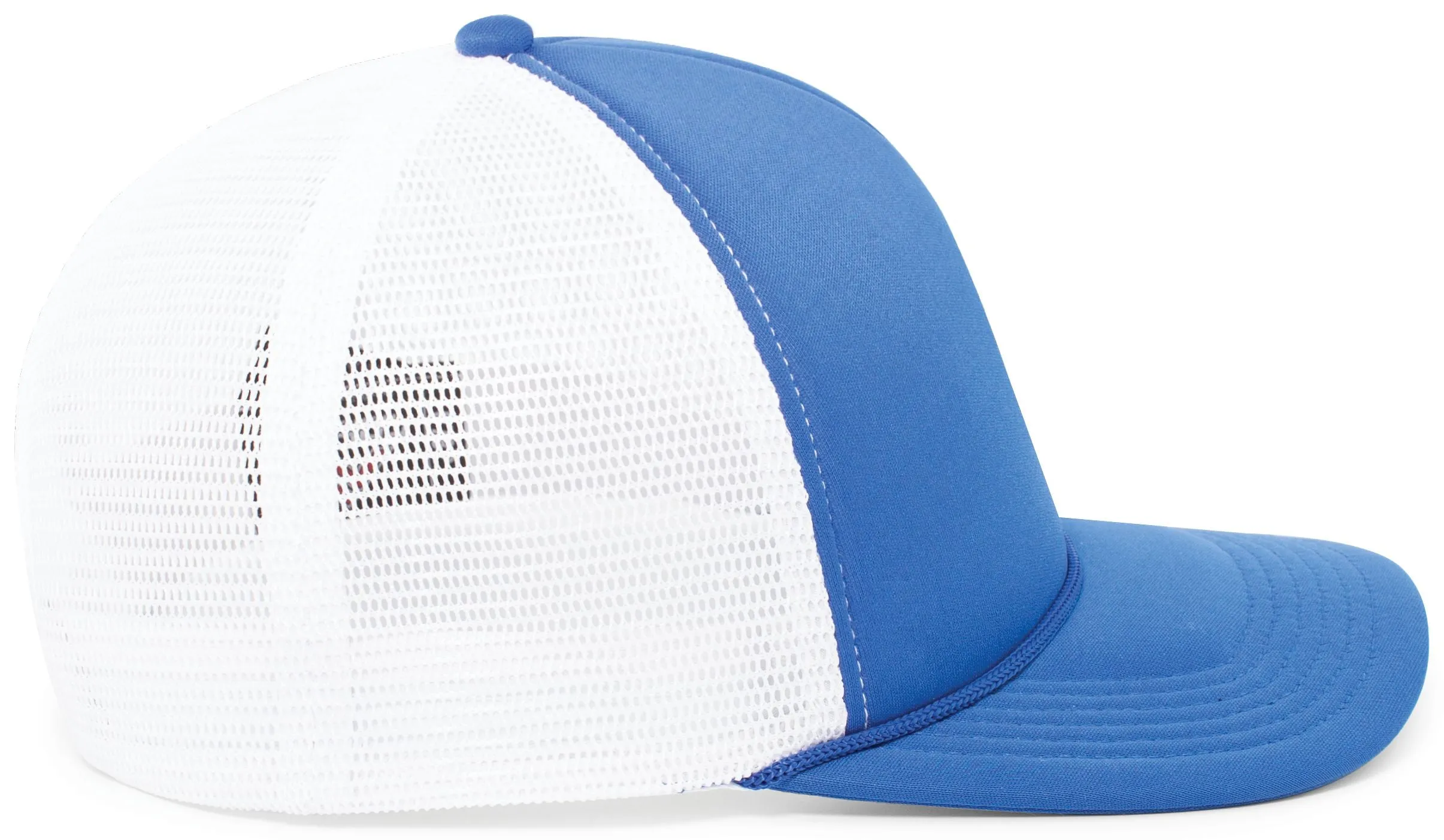 Pacific Headwear Foamie Fresh Trucker Cap - White/Royal