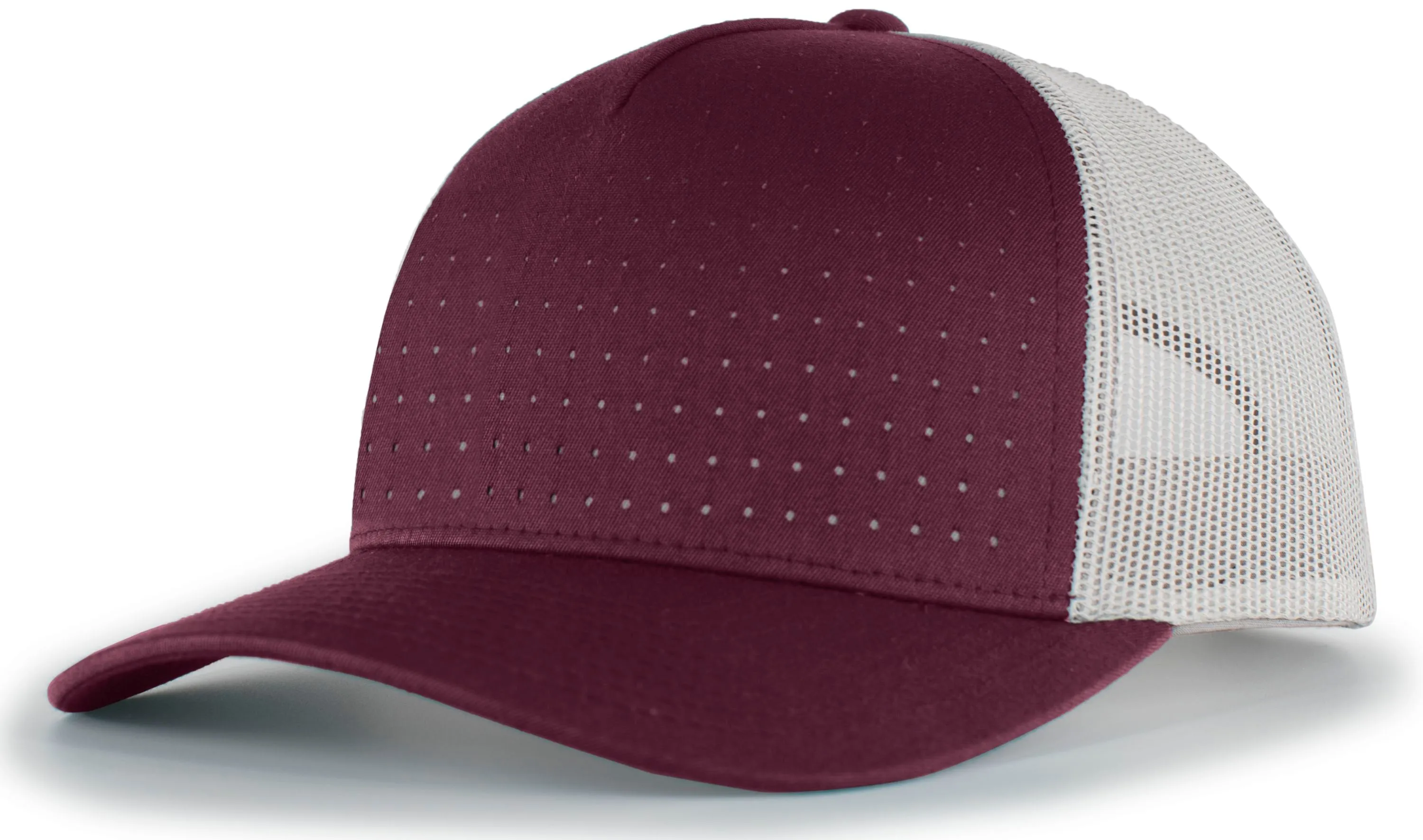 Pacific Headwear Perforated 5-Panel Trucker Snapback Cap