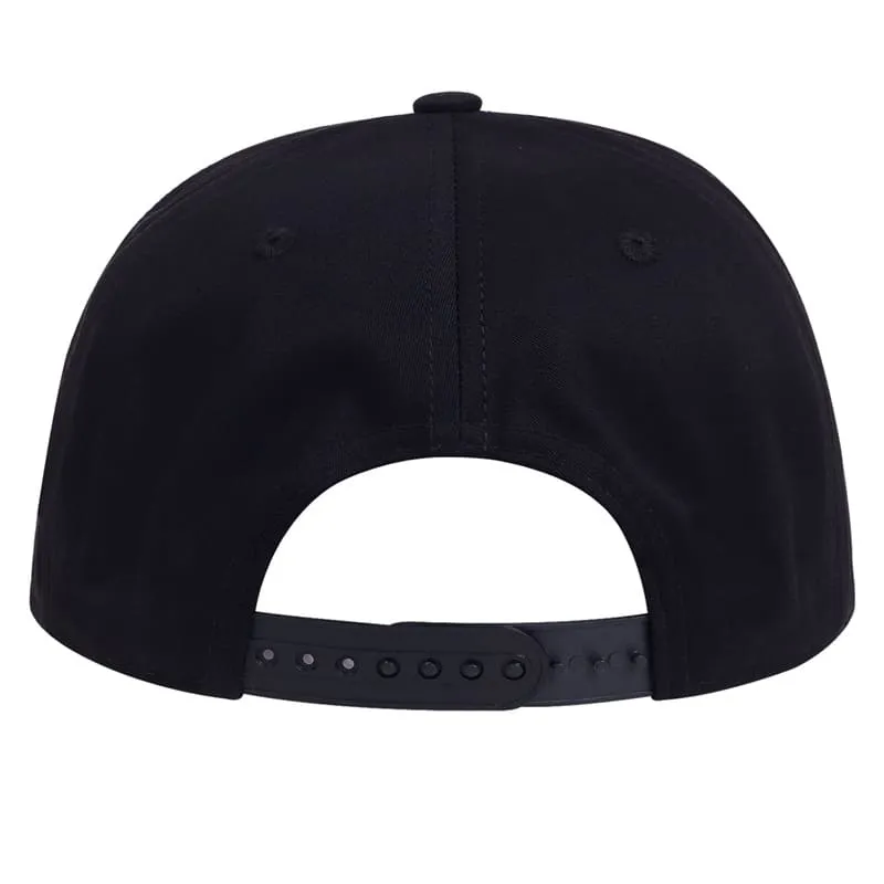 P&L Flame Black Snapback Cap