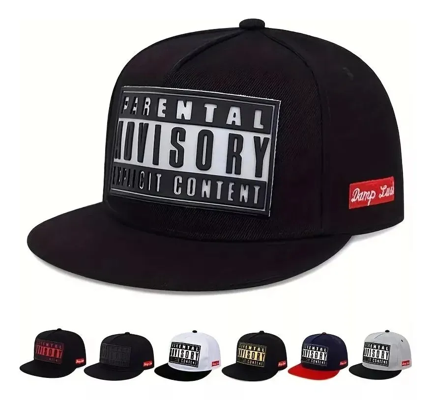 Parental Advisory Snapback Cap