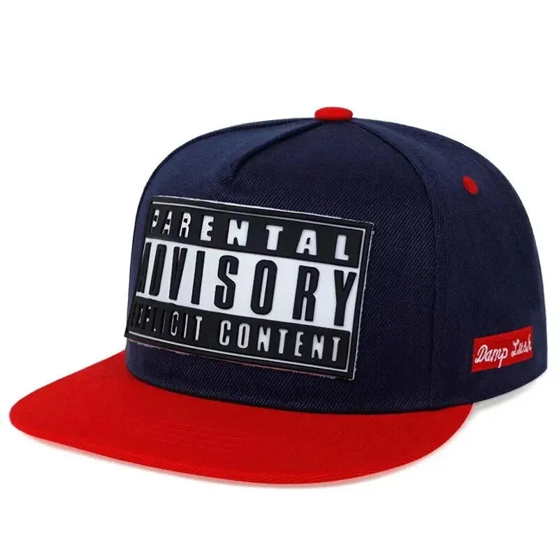 Parental Advisory Snapback Cap