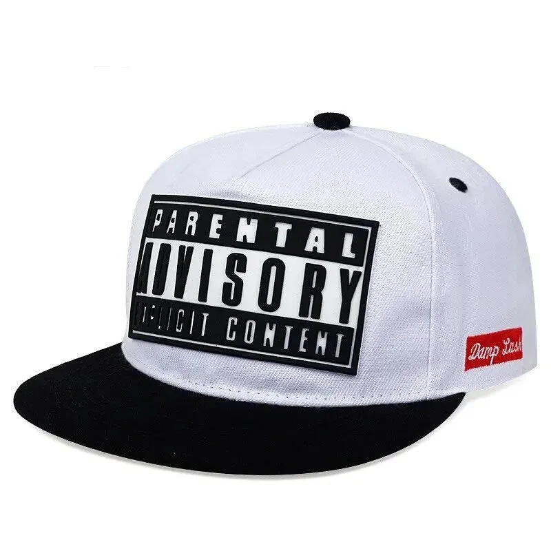 Parental Advisory Snapback Cap