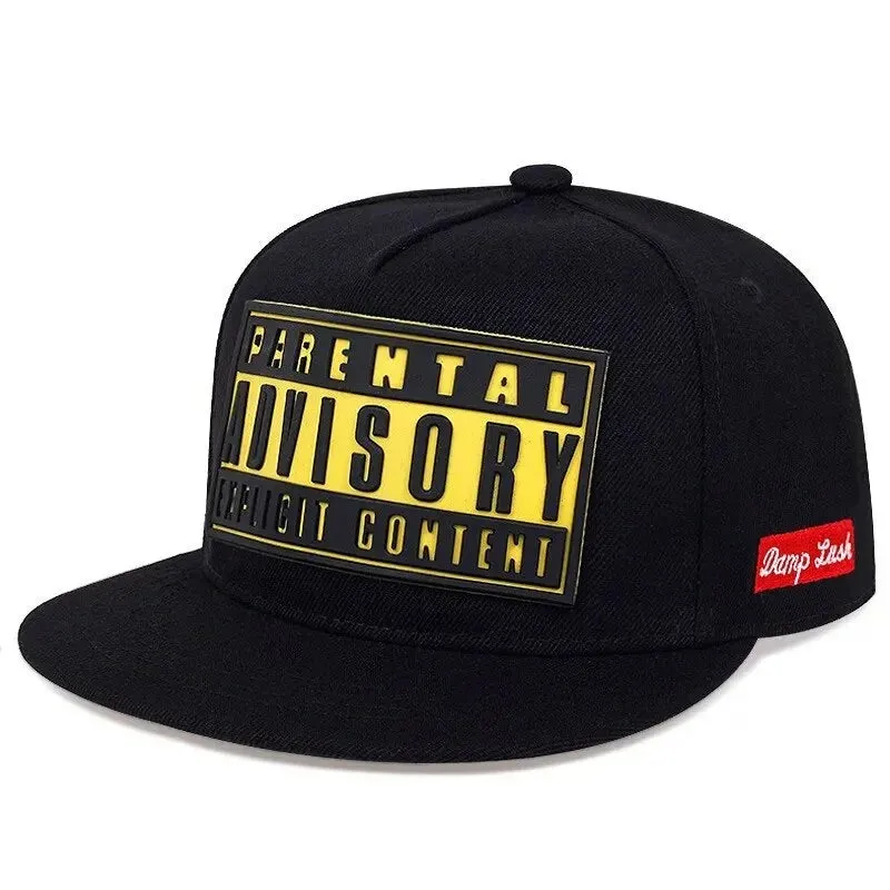 Parental Advisory Snapback Cap