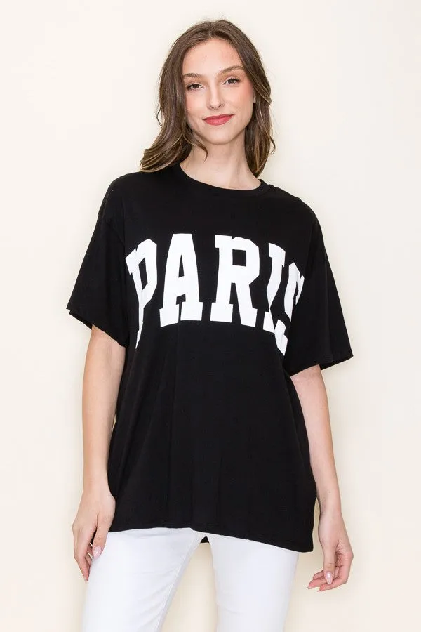 Paris Oversized Top