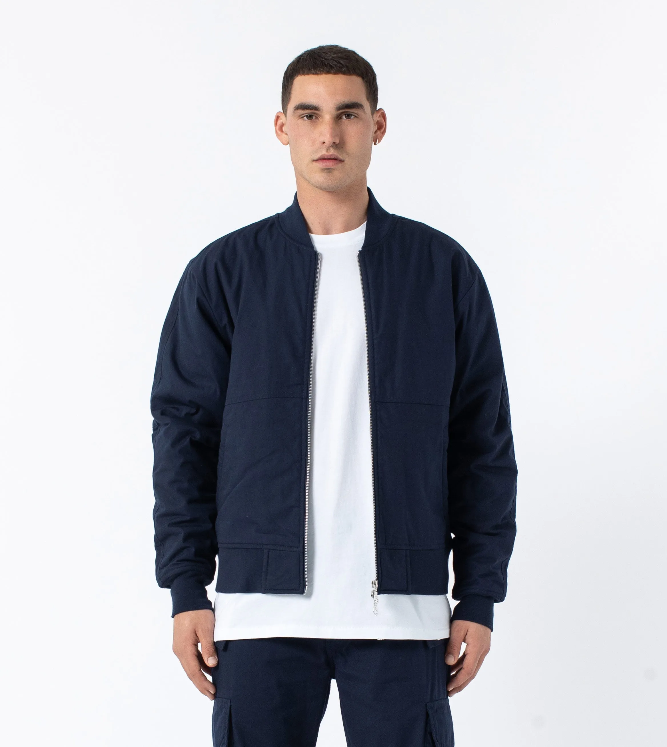 Primal Bomber Jacket Indigo