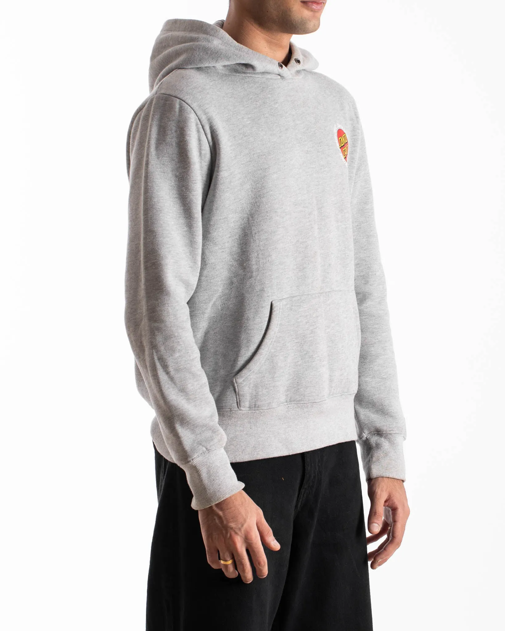 Santa Cruz Logo Hoodie Grey