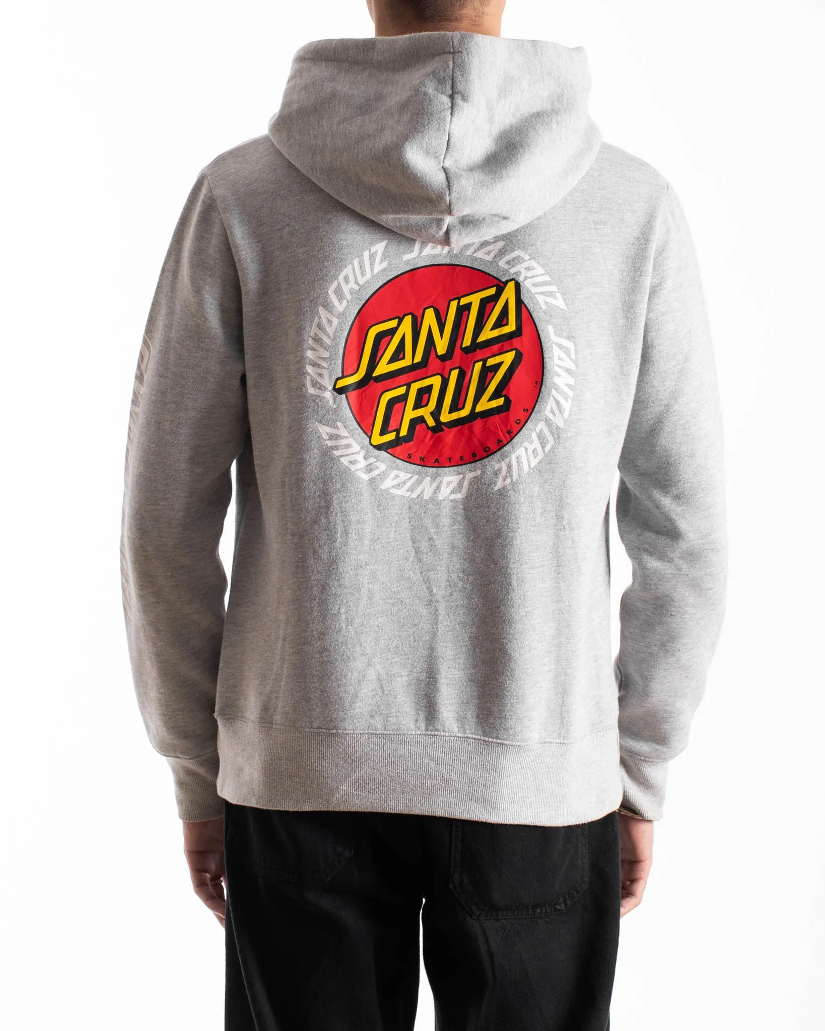 Santa Cruz Logo Hoodie Grey