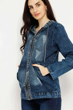 SHIMMER JEANS HOODIES 5015KJ