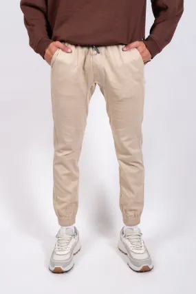 Side Pocket Zip Twill Jogger 2.0