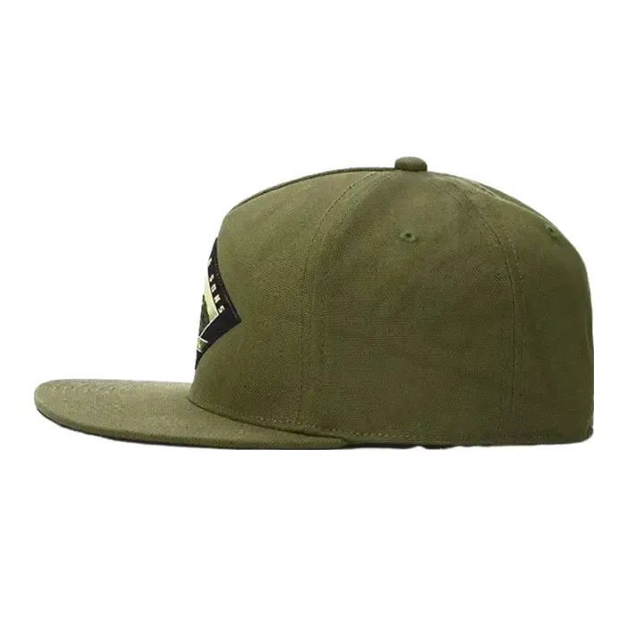 The Crocodile Green Snapback Cap