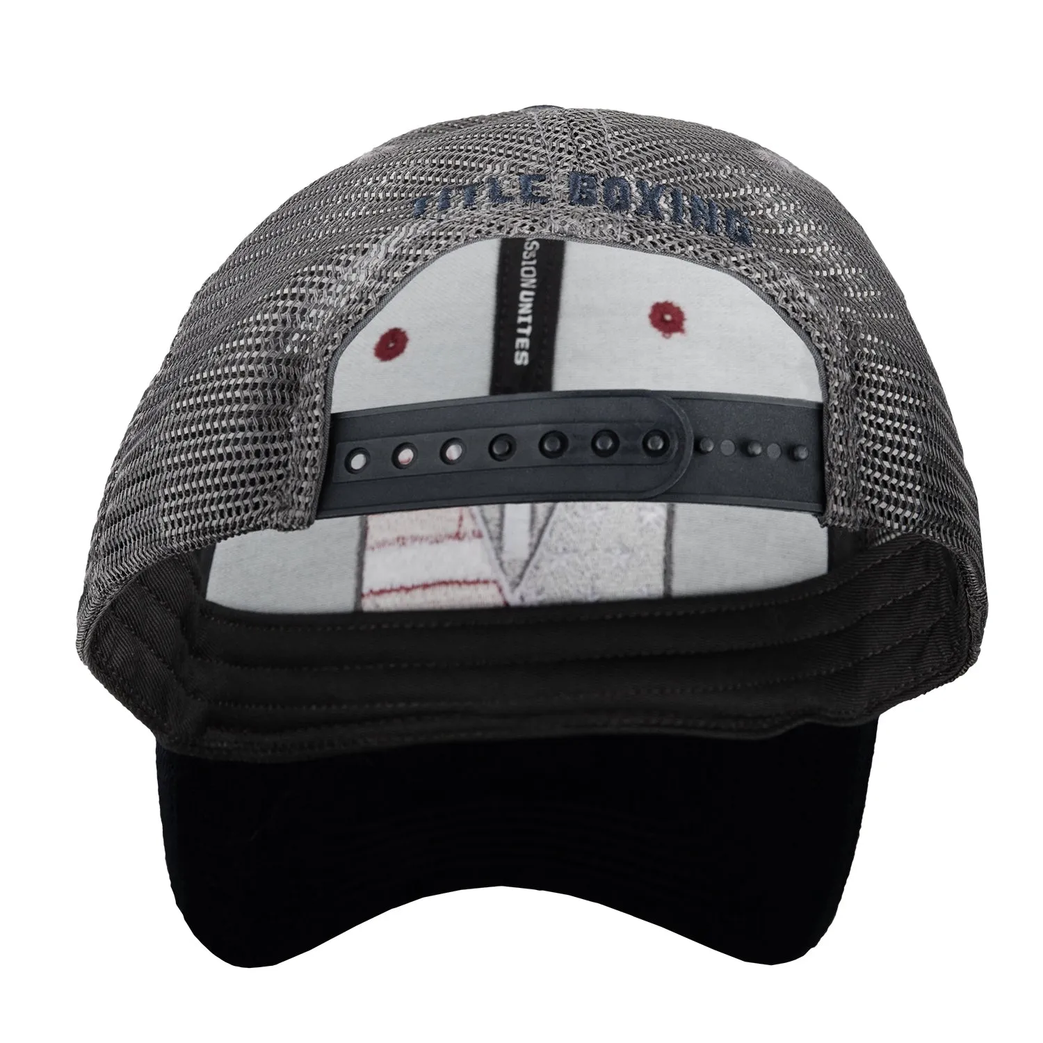 TITLE Boxing T S&S Patch Mesh Snapback Cap